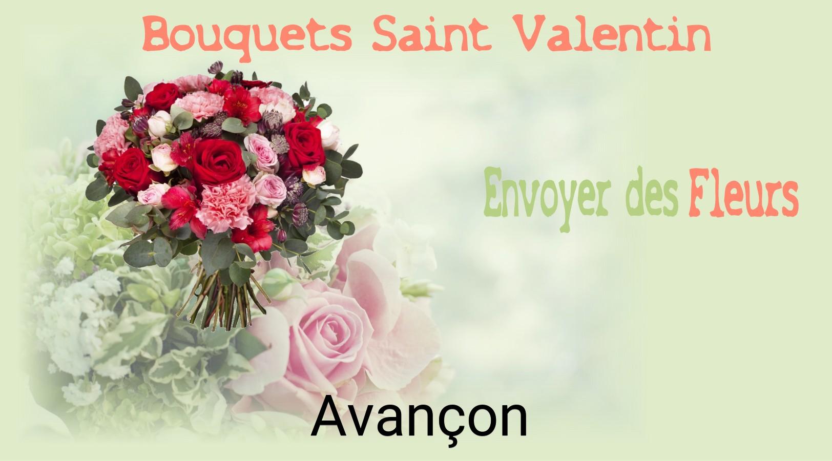 Roses de Saint-Valentin livrées à Avançon